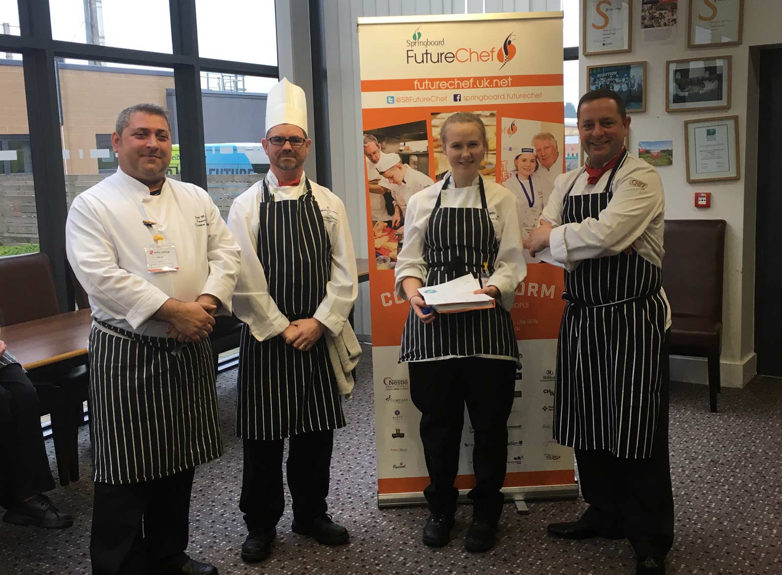 Fourteen year old Alice Young of Rossett School cooked up a storm to reach Springboard’s FutureChef Regional Final.