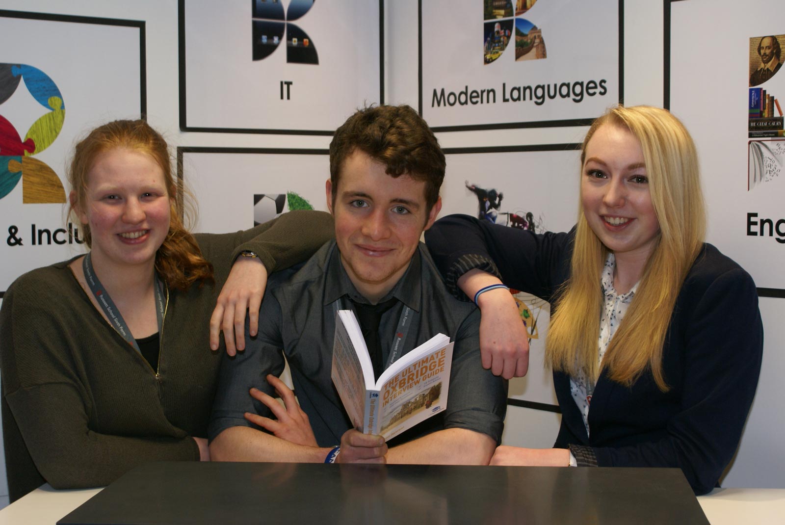 Students Kate Lewis, Rob Torrence and Katie Lofthouse have received offers from Oxbridge