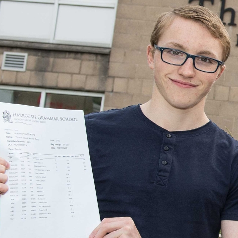 Tom Mitchell, former student of Harrogate Grammar School, is one of an elite set of engineering students who has been awarded a Diamond Jubilee Scholarship by the Institution of Engineering and Technology (IET)