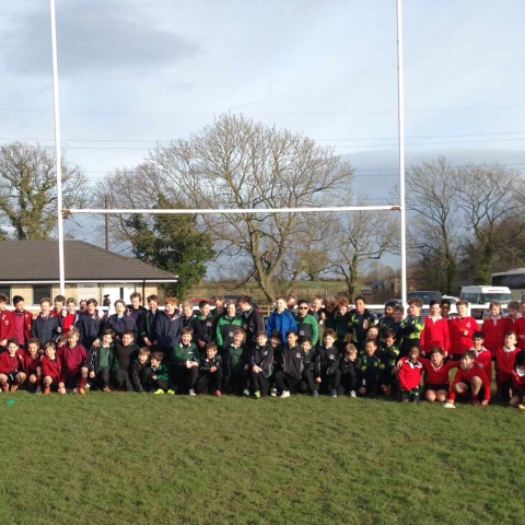 Brackenfield School held their inaugural Under 11’s Rugby Festival at Knaresborough Rugby Club