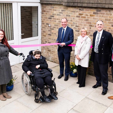 Henshaws Housing & Support Services, based in Harrogate, are celebrating the completion of 2 The Drive, which was officially opened on Friday 10th March by the Leader of Harrogate Borough Council, Councillor Richard Cooper.