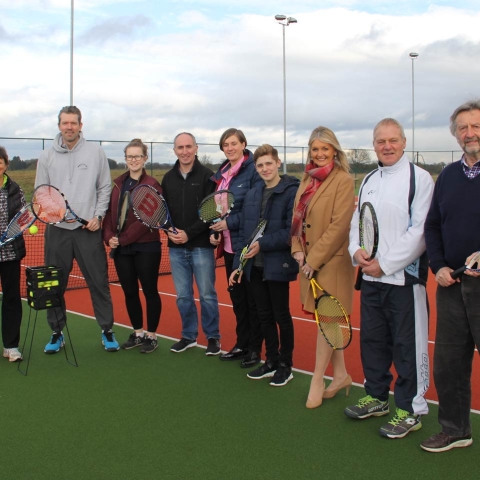 Harrogate College launches third sport partnership, with Harrogate Spa Tennis Centre