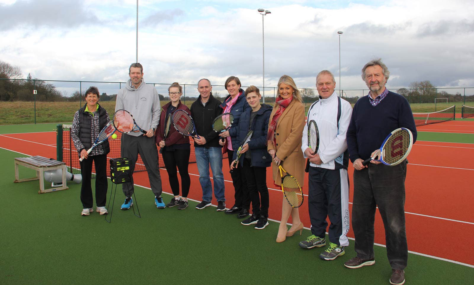 Harrogate College launches third sport partnership, with Harrogate Spa Tennis Centre