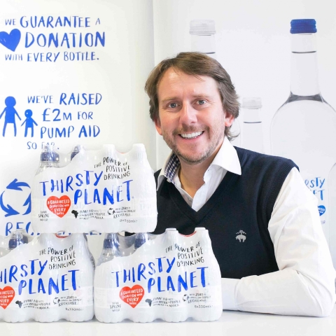 Harrogate Water managing director James Cain OBE