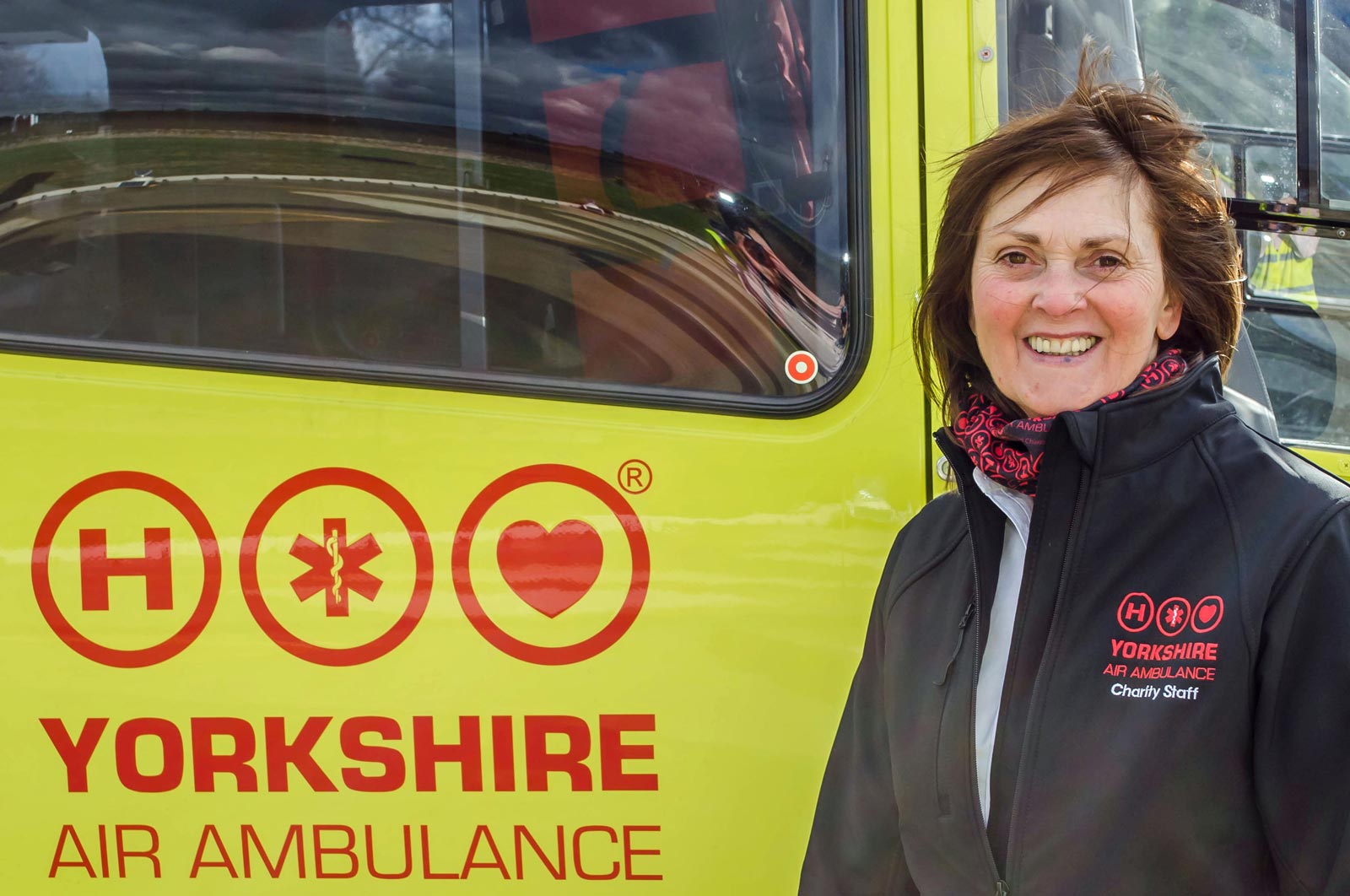 Linda Stead who has been appointed as North Yorkshire Community Fundraiser for Yorkshire Air Ambulance