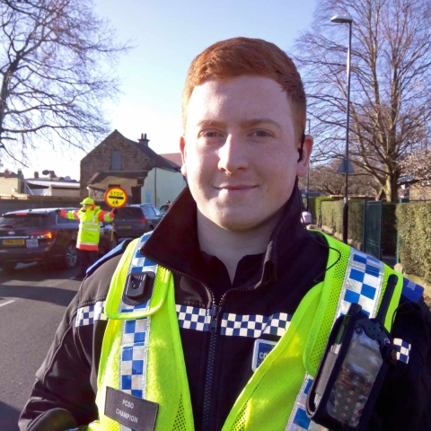 Will Champion, PCSO for Woodfield and Bilton