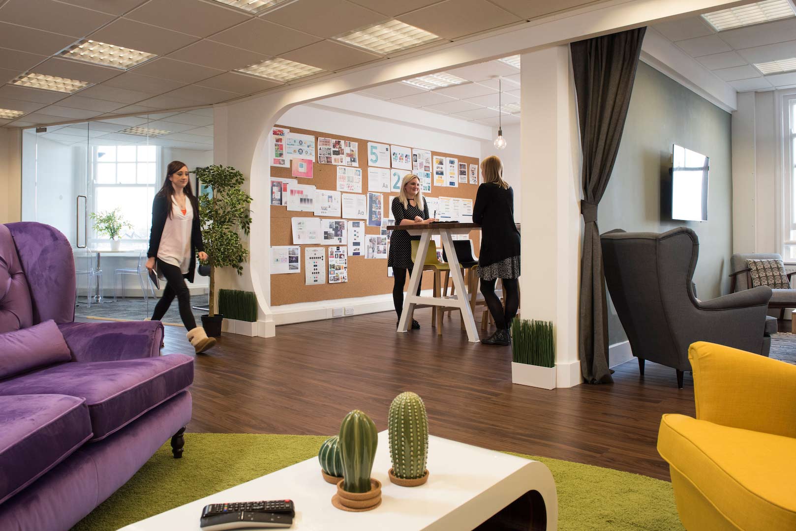 The Harrogate office expansion provides additional work space for Extreme's growing team of creatives