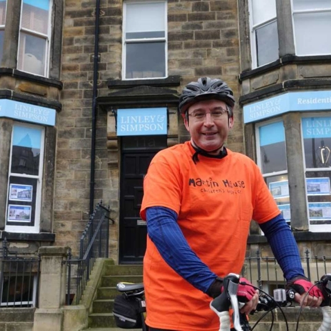 Mark, Head of Residential Sales at the independent agency’s 11 Yorkshire branches, will be experiencing a different kind of waterside activity by cycling the length of the canal from Liverpool to Leeds