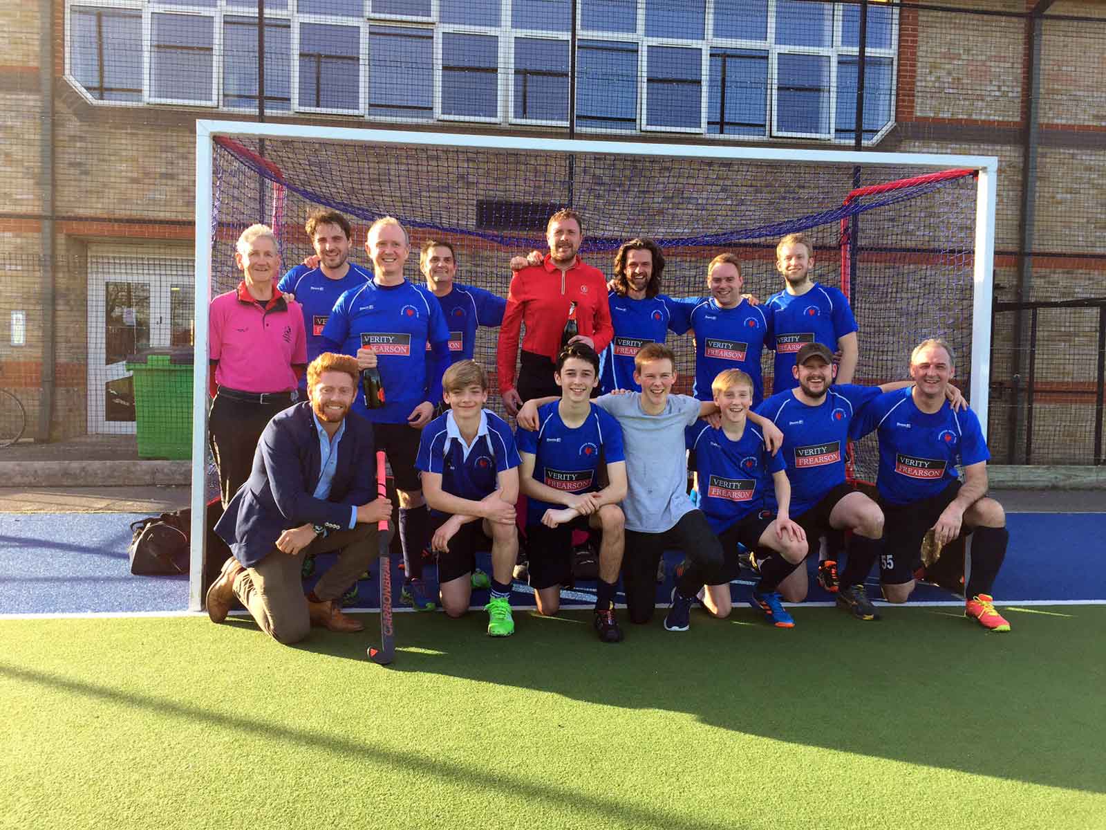 Harrogate Hockey Club Men’s 4s joined by Jonny Bairstow