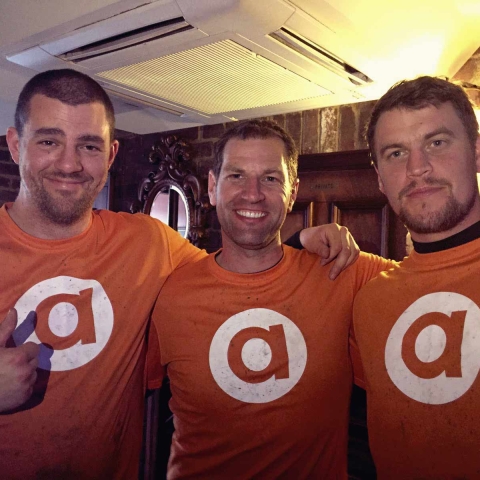 Hayden Gee, Gavin Allison, and Jonny Beckett, site managers at Absolute Commercial Interiors