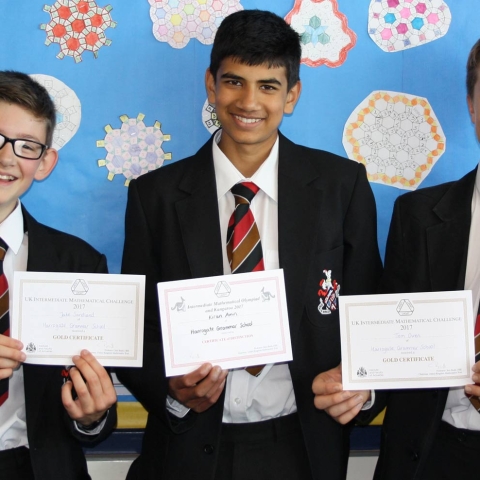 Jake Sandland, Kiran Amin and Tom Owen