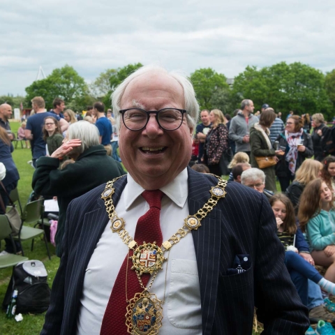 The Mayor of Harrogate, Cllr Nick Brown