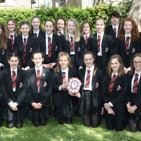 Back row, left to right: Lily Davis, Amy Collins, Freya Sugarman, Fiona Normand, Jack Morley, Harris Lister Middle row, left to right: Holly Pickering, Ewa Hardaker, Sassy Palfreeman, Grace Mountain, Lucy Vincent, Emily Vincent, Amy Kempster Front row, left to right: Lucy Cape, Rose Forrest, Alexandra Whitaker, Louisa Ibberson, Millie Kershaw, Emmeline Graham, Abbie Thompson.