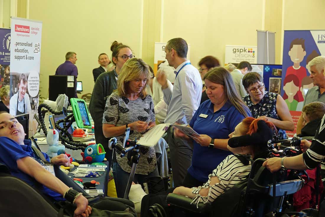 Visitors to Disability Action Yorkshire’s Market Place Event