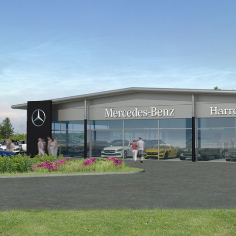 The new Mercedes-Benz Harrogate Dealership