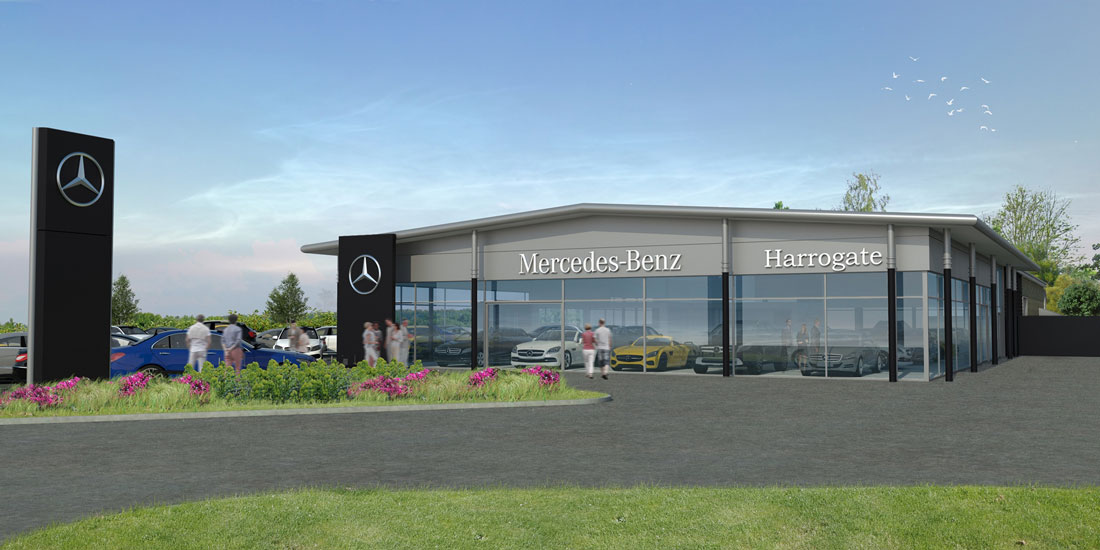The new Mercedes-Benz Harrogate Dealership