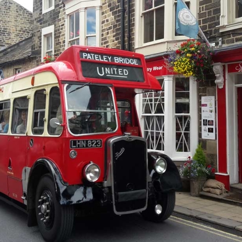 Pateley Bridge's 1940 bus