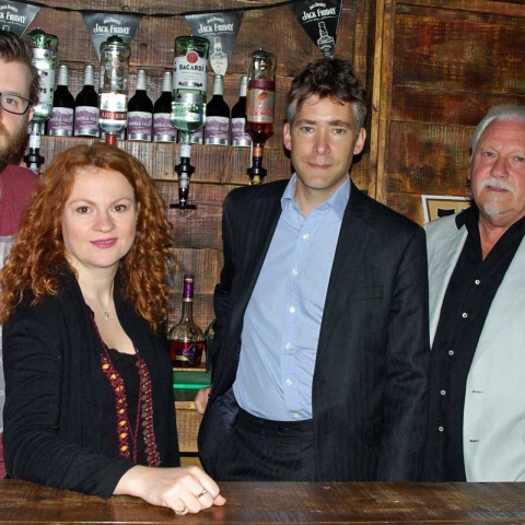 left to right Dan Mizen, LucyMizen, Robert Ogden, Roy Webber