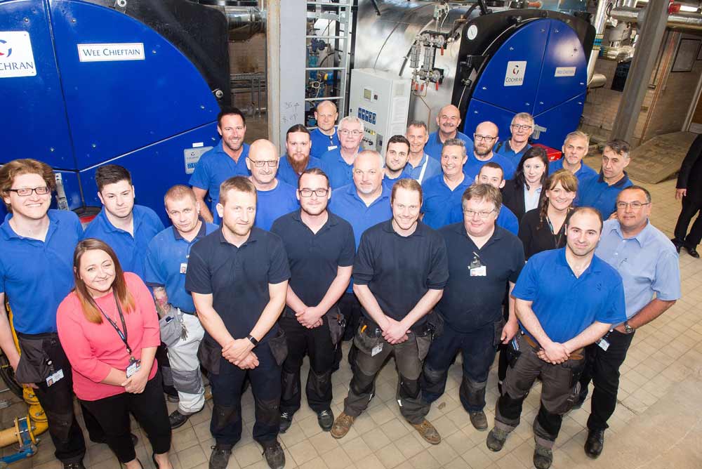 Harrogate Hospital's Maintenance Team