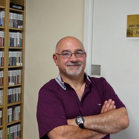 Harrogate Hospital Radio’s Ian Wighton
