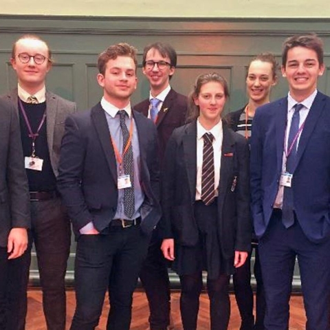 Hugh Lewis, Alfie Richards, Christian King, Jack Hennighan, Amelia Hope, Megan Dewar, Robert Appleton and Ed Lee.