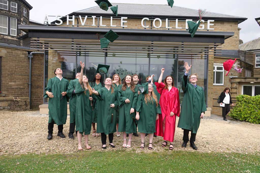 Celebration Time! The Class of 2017 at the first ever Ashville College Graduation Ceremony