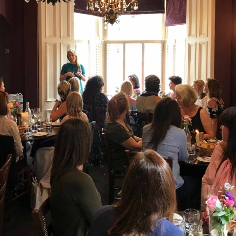 Fundraising lunch in aid of Wellspring Therapy and Training, which brought local businesses together to support a great cause.
