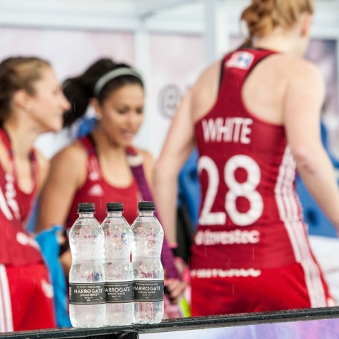 Harrogate Water goes for Gold with England Hockey in 3-year sponsorship deal