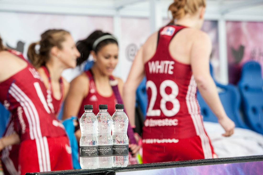 Harrogate Water goes for Gold with England Hockey in 3-year sponsorship deal