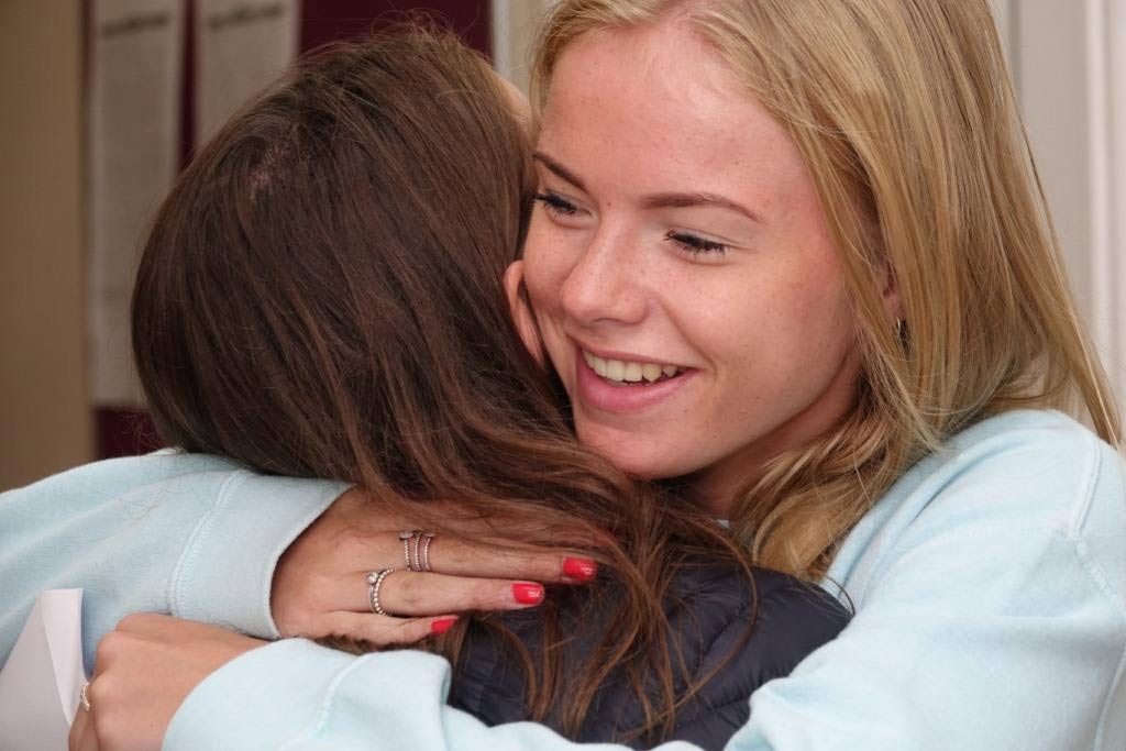 Ashville students celebrate their results