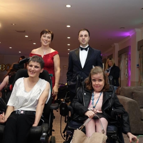 Eliza Bennett, Karen Minteh, David Ashton-Jones and Kirstie Alanach