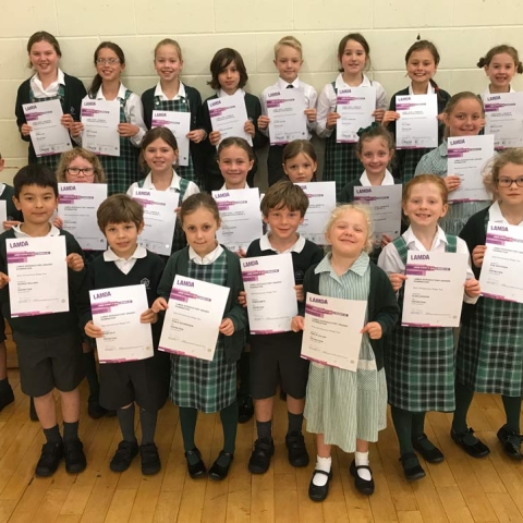 For a second year running, Brackenfield pupils are celebrating a wonderful clean sweep of distinctions in their recent speech and drama LAMDA exams