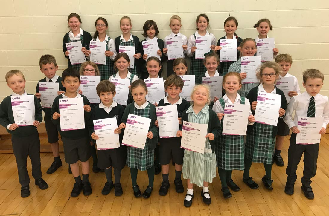 For a second year running, Brackenfield pupils are celebrating a wonderful clean sweep of distinctions in their recent speech and drama LAMDA exams