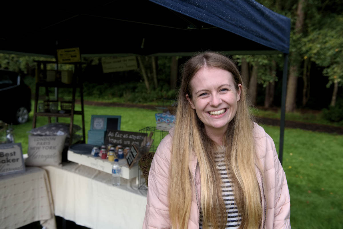 More stalls for people to peruse