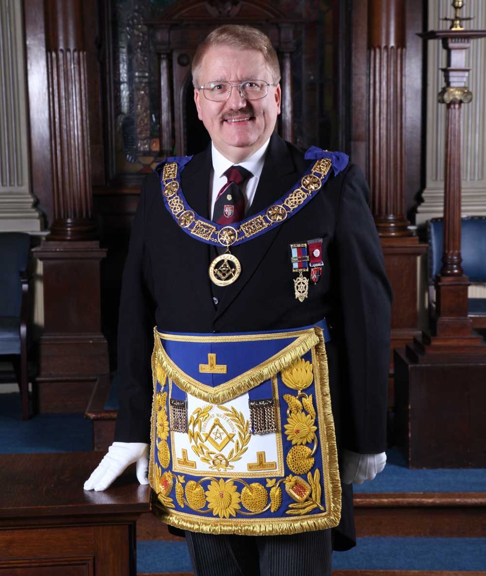 Provincial Grand Master, David S Pratt