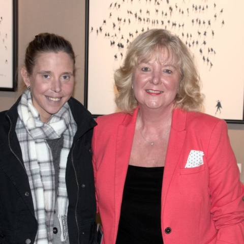 Antonia Sutcliffe and Helen Sutcliffe of Suttcliffe Galleries
