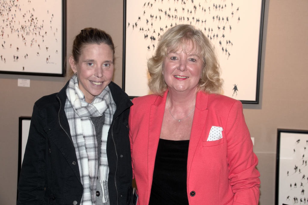 Antonia Sutcliffe and Helen Sutcliffe of Suttcliffe Galleries