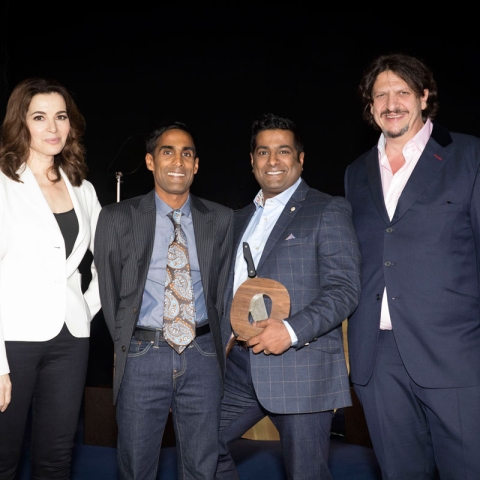 Nigella Lawson, Lee Fernandez, Kevin Fernandez, Jay Rayner
