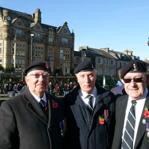 Clive Howells, Gordon Townsley and Jack Kendle