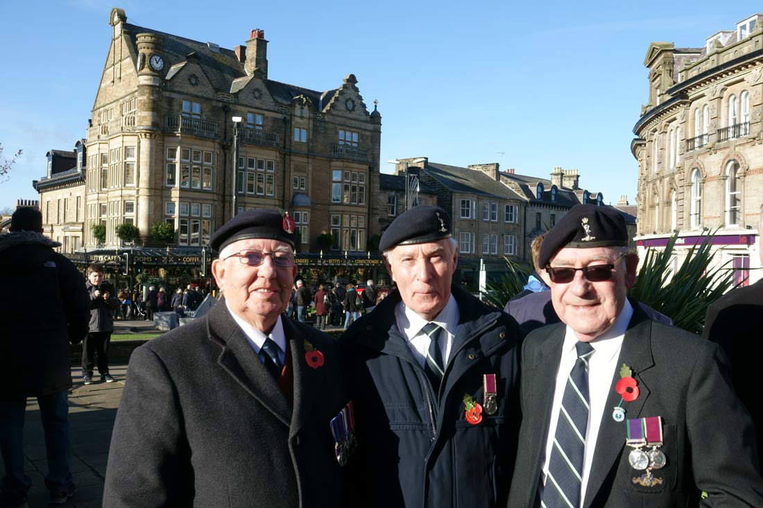 Clive Howells, Gordon Townsley and Jack Kendle