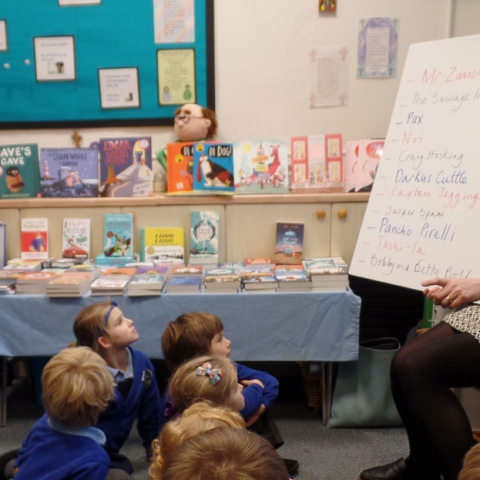 Bookshop Treat for Bishop Thornton School