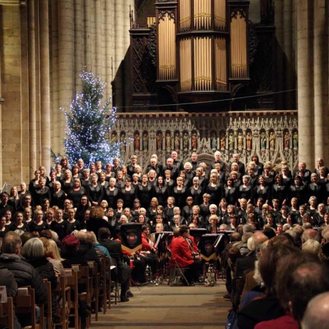 Members of Rock Up and Sing! will perform in a series of concerts and services this Christmas
