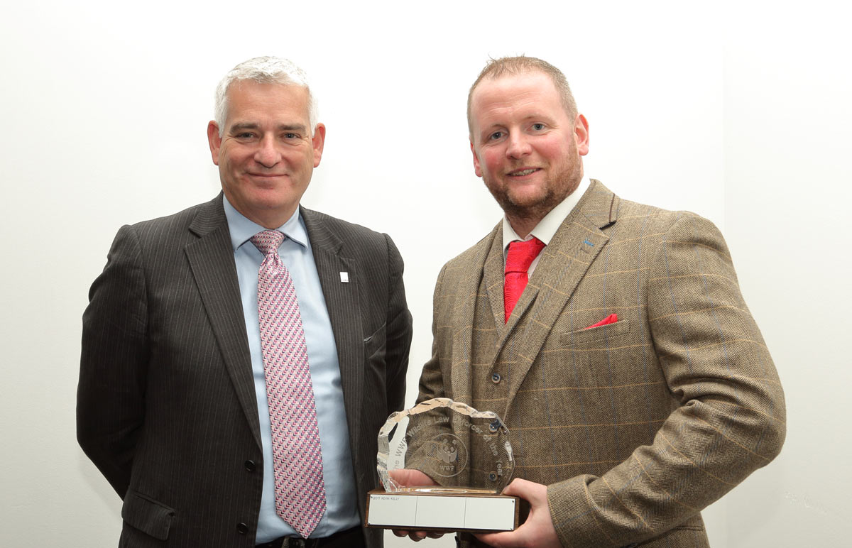 Chief Constable, Dave Jones with Sergeant Kev Kelly