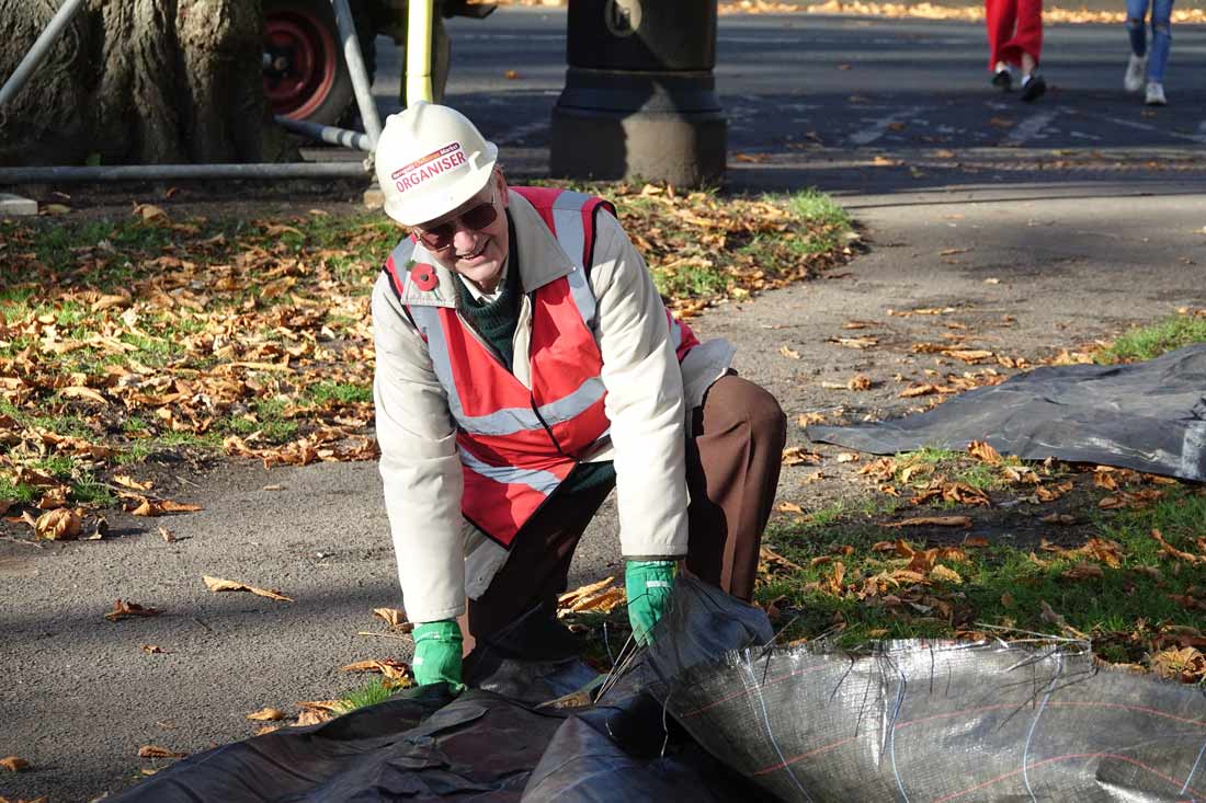 Event organiser Brian Dunsby