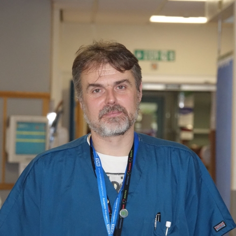 Dr Matt Shepherd, Lead Consultant for the Emergency Department at Harrogate District Hospital