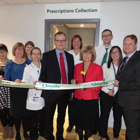 Harrogate District Hospital and Lloyds Pharmacy have established a new partnership