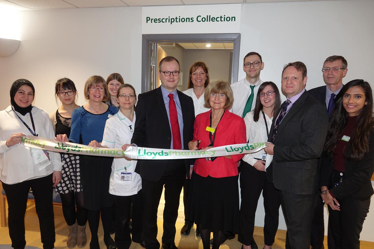 Harrogate District Hospital and Lloyds Pharmacy have established a new partnership