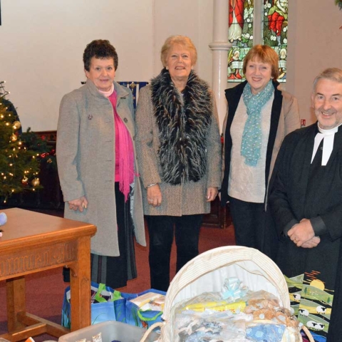 Rev John Campbell supports Baby Basics