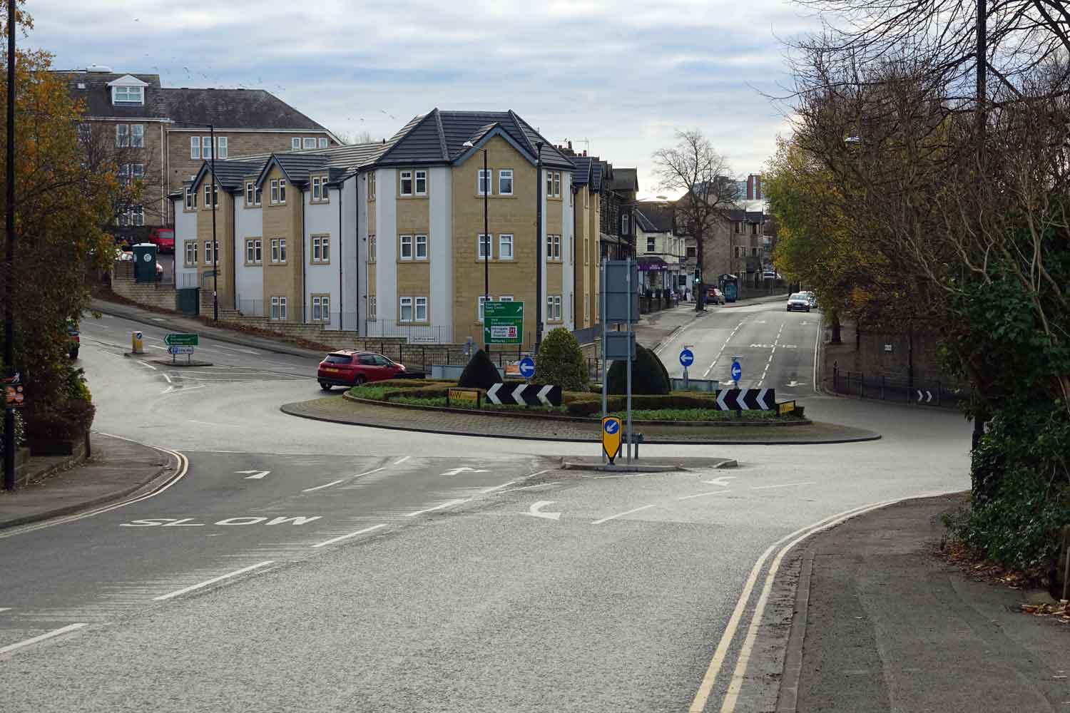 New Park roundabout Harrogate