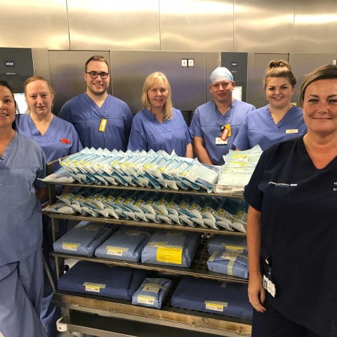 Sterile Services department at Harrogate District Hospital